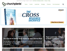 Tablet Screenshot of churchplants.com